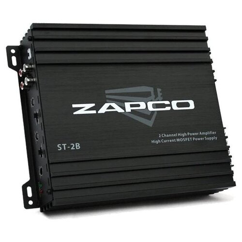 Автомобильная акустика ZAPCO ST-2B - 2-канальный усилитель класса AB