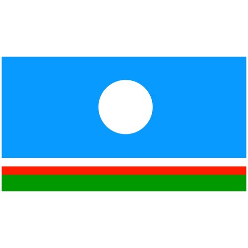 Флаг Республики Саха 90х135 см