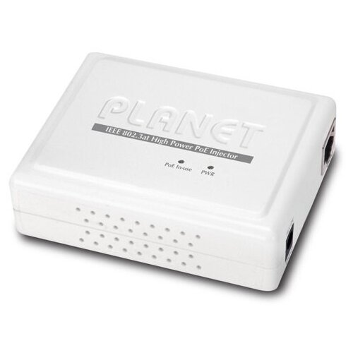 Сетевой адаптер PLANET POE-161 сплиттер poe planet ipoe 162s ip30 industrial 802 3at high power poe splitter 12v