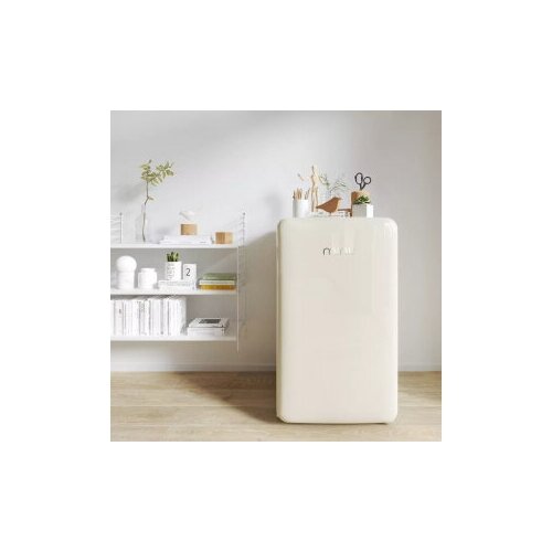 Мини-холодильник MiniJ Mini Retro Refrigerator Light Series Beige (BC-121CM)