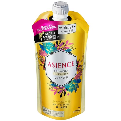 KAO Кондиционер для волос увлажняющий з/б - Asience moisturizing conditioner, 340мл