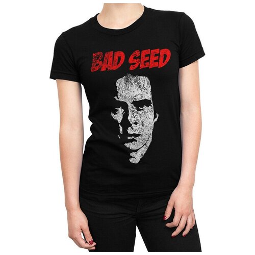 фото Футболка design heroes nick cave and the bad seeds женская черная 2xl