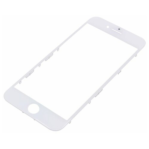 Стекло модуля + OCA + рамка для Apple iPhone 7 (в сборе) белый, AAA стекло модуля oca рамка для apple iphone 5s в сборе белый aa