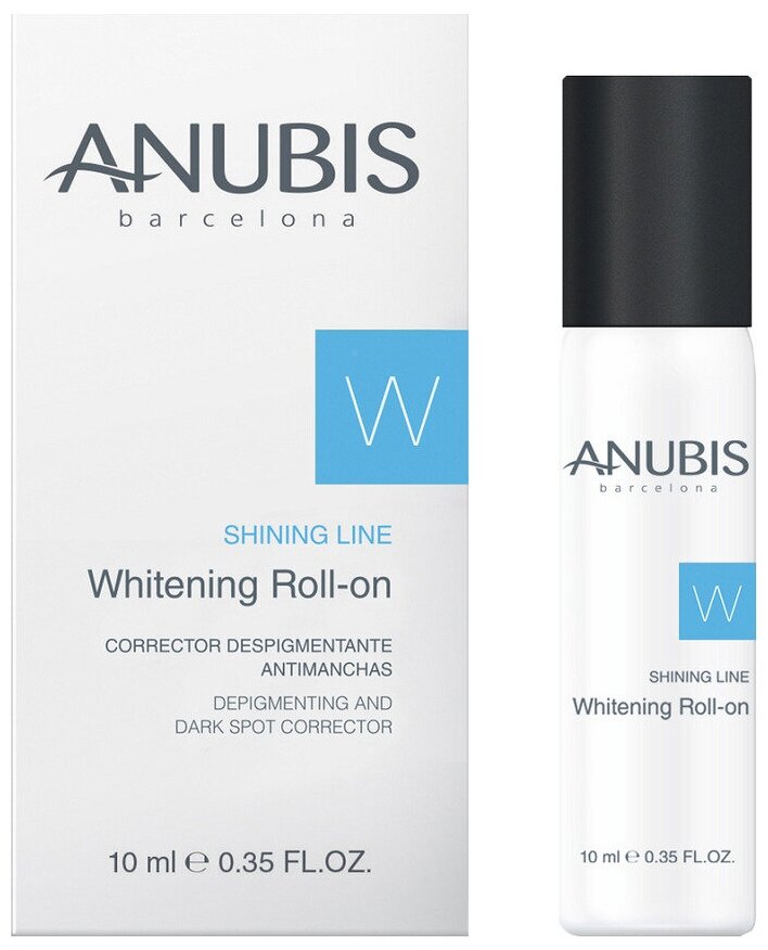 Anubis Barcelona Осветляющий концентрат с роликовым аппликатором Whitening 10 мл