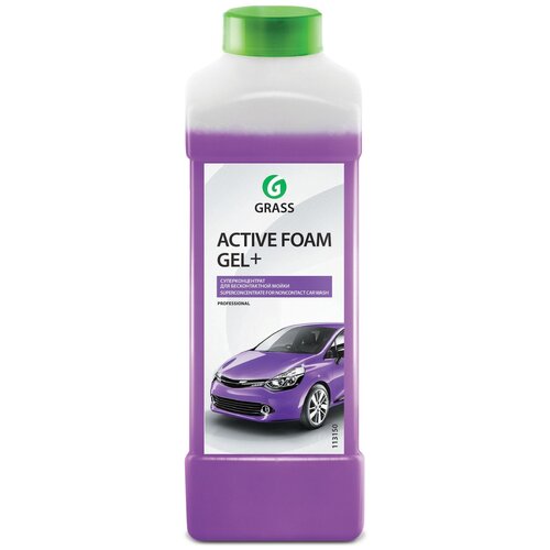 Активная пена супер-концентрат плюс Grass Active Foam GEL + 1 л автошампунь lavr truck бесконтактной мойки грузового транспорта 1 40 1 80 1 л ln2346