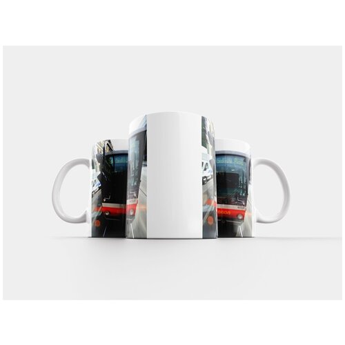 фото Кружка "трамвай, прага, транспорт" 320 мл lotsprints