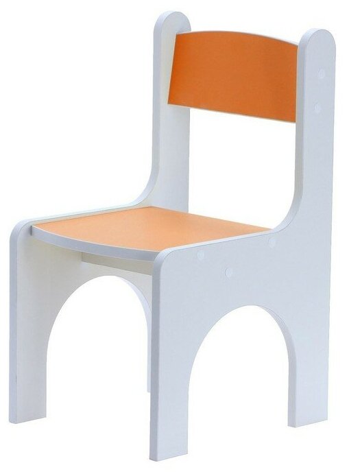 Комплект мебели "Бело-оранжевый" - фотография № 2