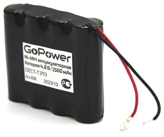 Аккумулятор для радиотелефонов GoPower T393 PC1 NI-MH