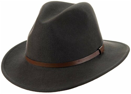 Шляпа Hathat, размер L, коричневый