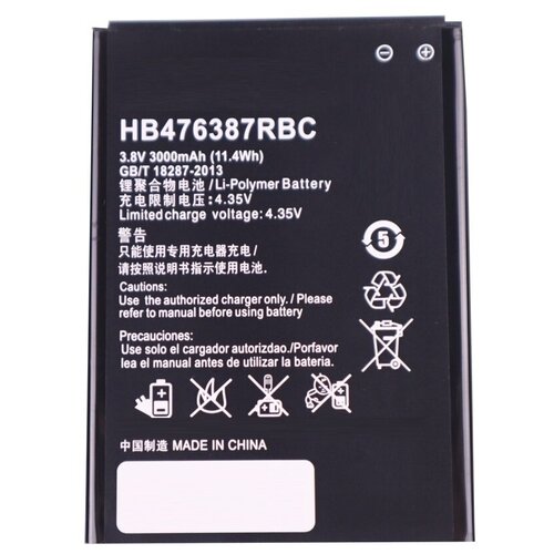 Аккумулятор Huawei Honor 3X/ G750 HB476387RBC аккумуляторная батарея для huawei ascend b199 g750 honor 3x hb476387rbc