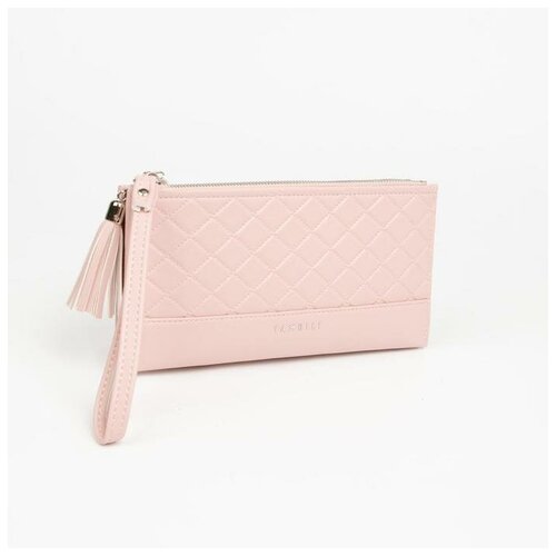 фото Кошелёк женский, отдел на кнопке, цвет розовый mikimarket