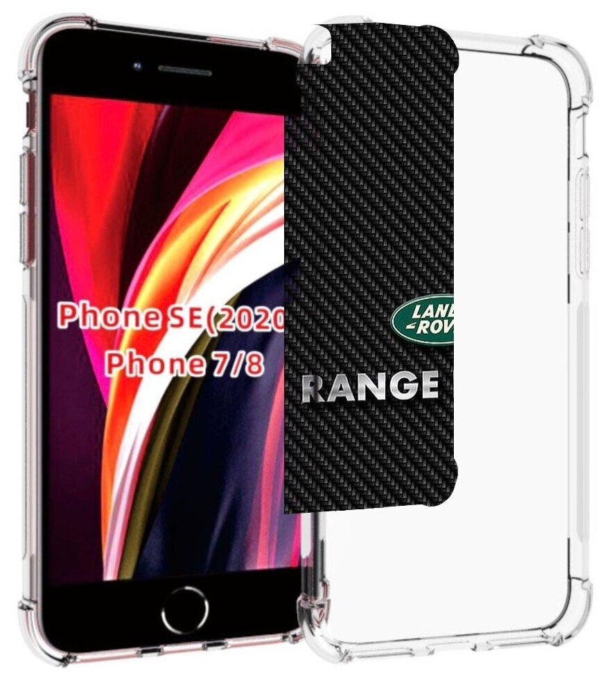 Чехол MyPads land rover ленд ровер 2 для iPhone 7 4.7 / iPhone 8 / iPhone SE 2 (2020) / Apple iPhone SE3 2022 задняя-панель-накладка-бампер