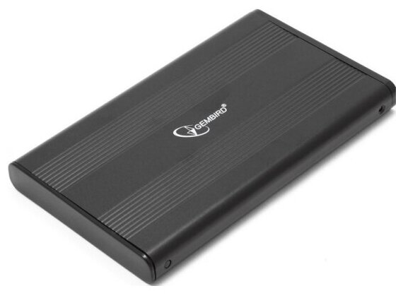 Внешний корпус для HDD 2.5" Gembird EE2-U2S-5, металл, черный, USB 2.0