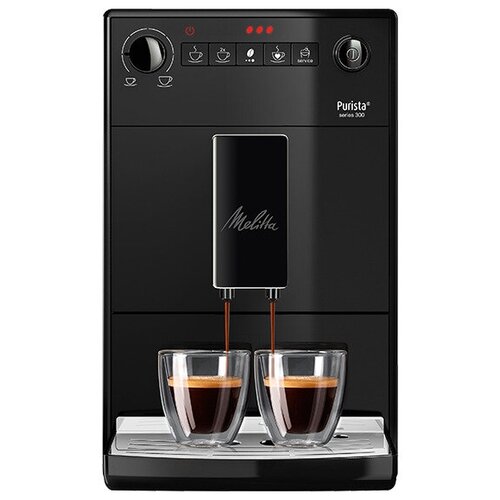Автоматическая кофемашина Melitta F230-002 Purista черный 5646400₽