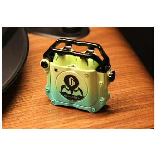 Наушники внутриканальные беспроводные GravaStar Sirius Neon Green 609000₽