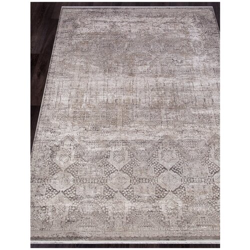 Ковер OLIMPOS - Прямоугольник Бежевый, Современный, C.D.GRAY / O.BEIGE (80 на 150)