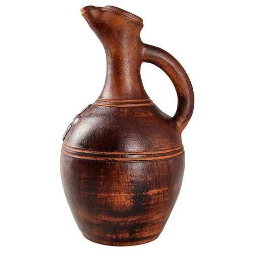 Глиняный грузинский кувшин GEORGIA HANDMADE ручной работы для напитков, 2,2 литра