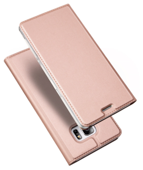 Чехол-книжка для Samsung G950F, Galaxy S8, DU DU, боковой, розовый