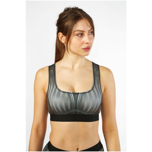 Топ QOZA, размер L, серый