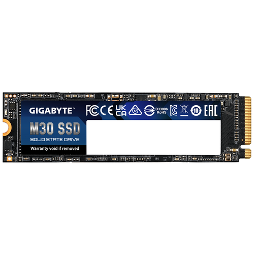 Твердотельный накопитель GIGABYTE 512 ГБ M.2 GP-GM30512G-G