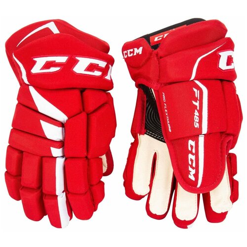 фото Перчатки ccm jetspeed ft485 sr (red/wht 13")