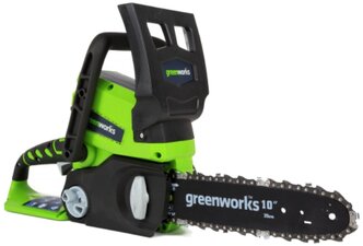 Аккумуляторная пила greenworks G24CS25 0 24 В