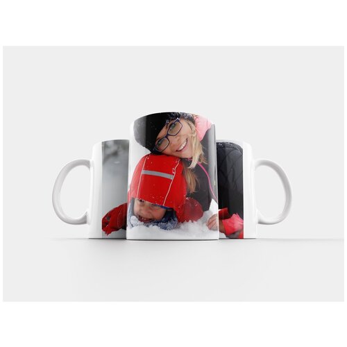 фото Кружка "ребенок, зима, снег" 320 мл lotsprints