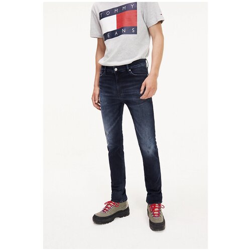 фото Джинсы dm0dm06881 синий 34/34 tommy hilfiger