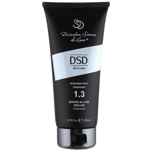 Divination Simone DeLuxe 1.3 Antiseborrheic Пилинг антисеборейный для кожи головы Диксидокс де Люкс, 250 г, 200 мл, туба