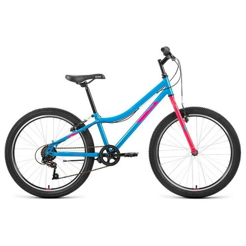 Велосипед ALTAIR MTB HT 24 10 2022 горный подростковый рама 12 колеса 24 голубойрозовый 1279кг rbk22al24091 1585200₽