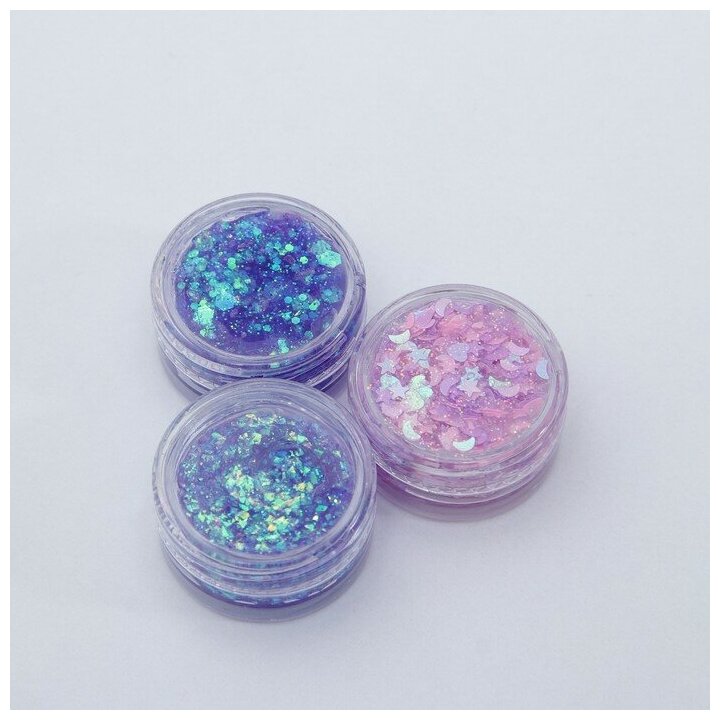          Glitter Set, 3   3  Beauty Fox 7164952 .