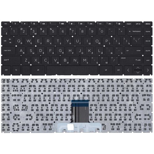 Клавиатура для ноутбука HP Pavilion x360 14-cd0000 черная клавиатура для hp 14 cd x360 серебро с подсветкой p n sg 93280 xfa