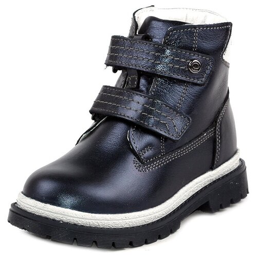 фото Ботинки для девочек elegami 6-614391912,темно-синий,размер 26