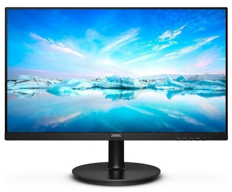 Монитор Philips 21.5" 220V8LL черный VA LED 16:9 250cd 178гр/178г р 1920x1080 D-Sub FHD 2.7кг