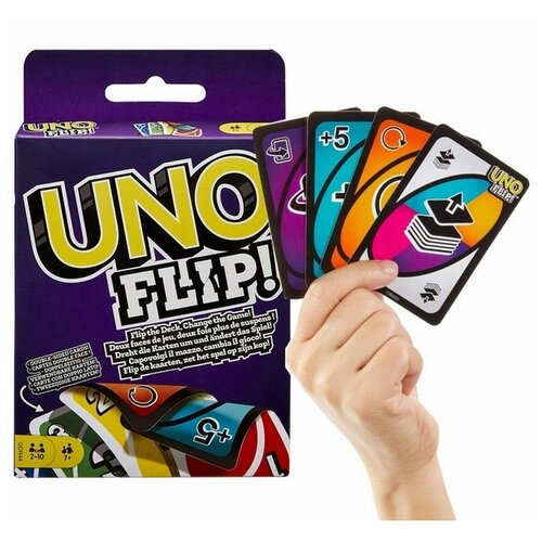 Карты UNO FLIP игра настольная uno для детей и взрослых