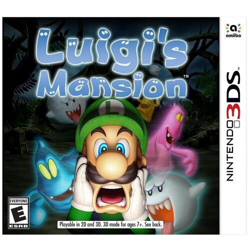 Игра Luigi's Mansion для Nintendo 3DS, картридж игра mario tennis open для nintendo 3ds картридж