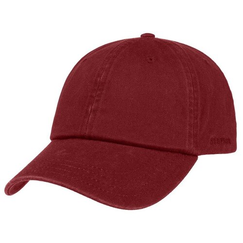 Бейсболка STETSON, размер OneSize, бордовый 2022 spring summer caps for women men embroidered baseball cap washing hats cotton outdoor vintage visor ponytail baseball cap