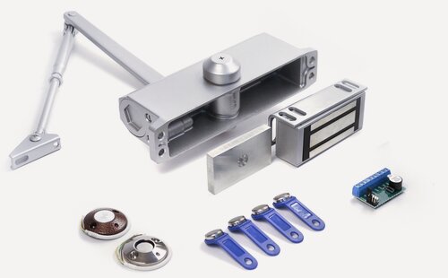 Изображение товара Электромагнитный замок PowerLock 180G (электромагнитный замок для входной двери). Сохранение в память до 680 ключей