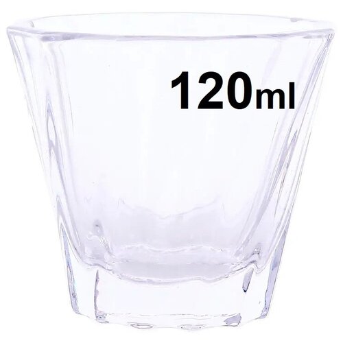 Стакан Loveramics Urban Glass 120 мл. Twisted Cortado Glass, цвет прозрачный