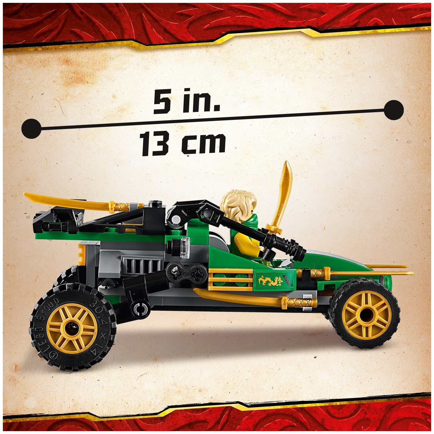 Конструктор LEGO Ninjago 71700 Тропический внедорожник