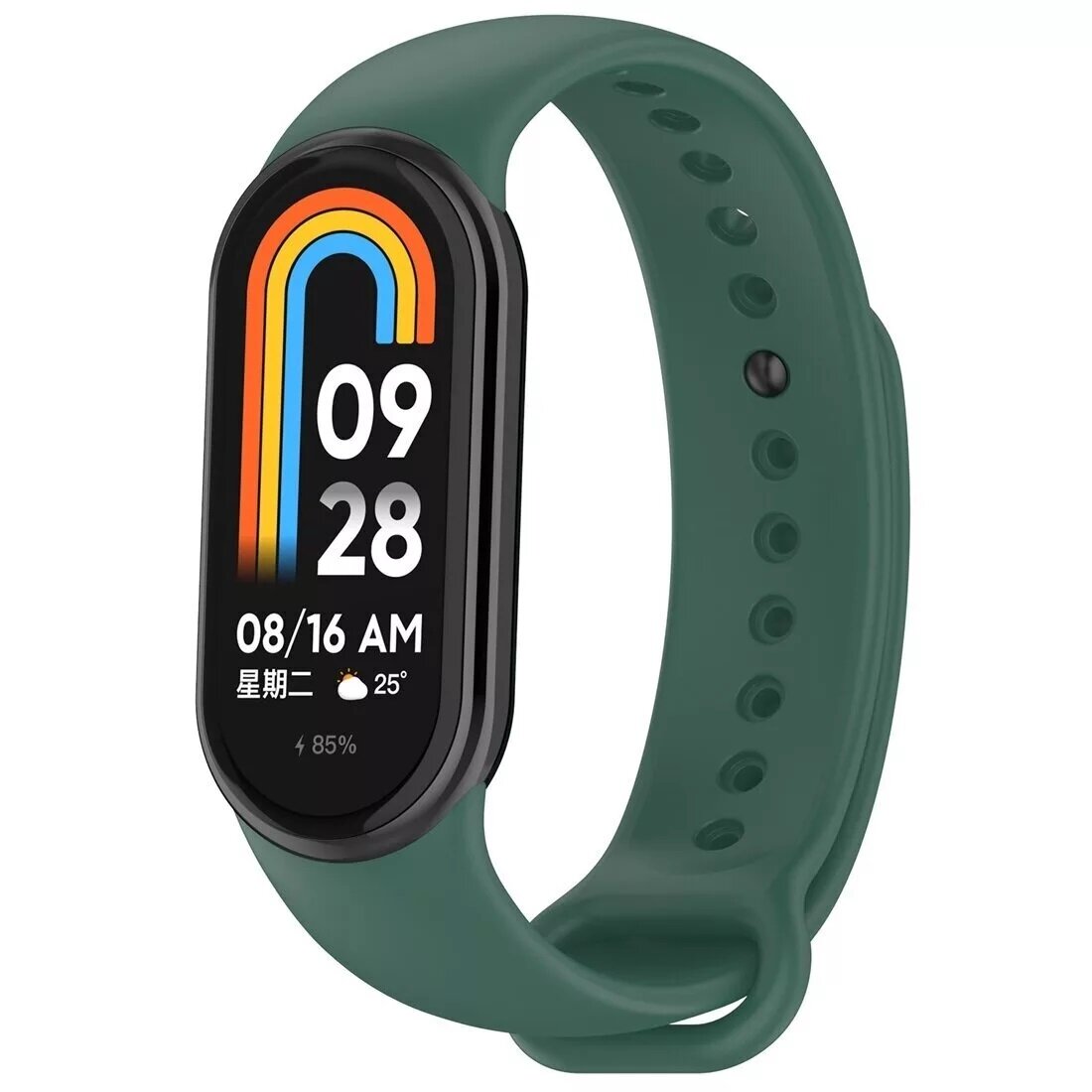 Силиконовый ремешок для Xiaomi Mi Smart Band 8