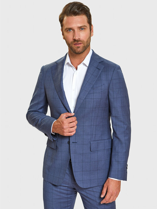 Пиджак KANZLER, размер 50, голубой