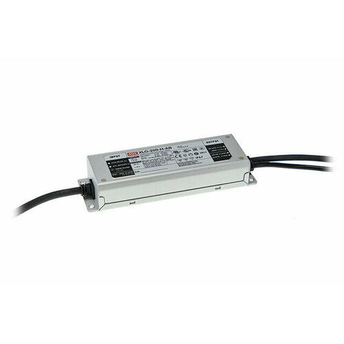 Светодиодный драйвер MEANWELL XLG-200-H-AAC-DC, 200Вт, ККМ светодиодный драйвер hlg 150h 48 meanwell