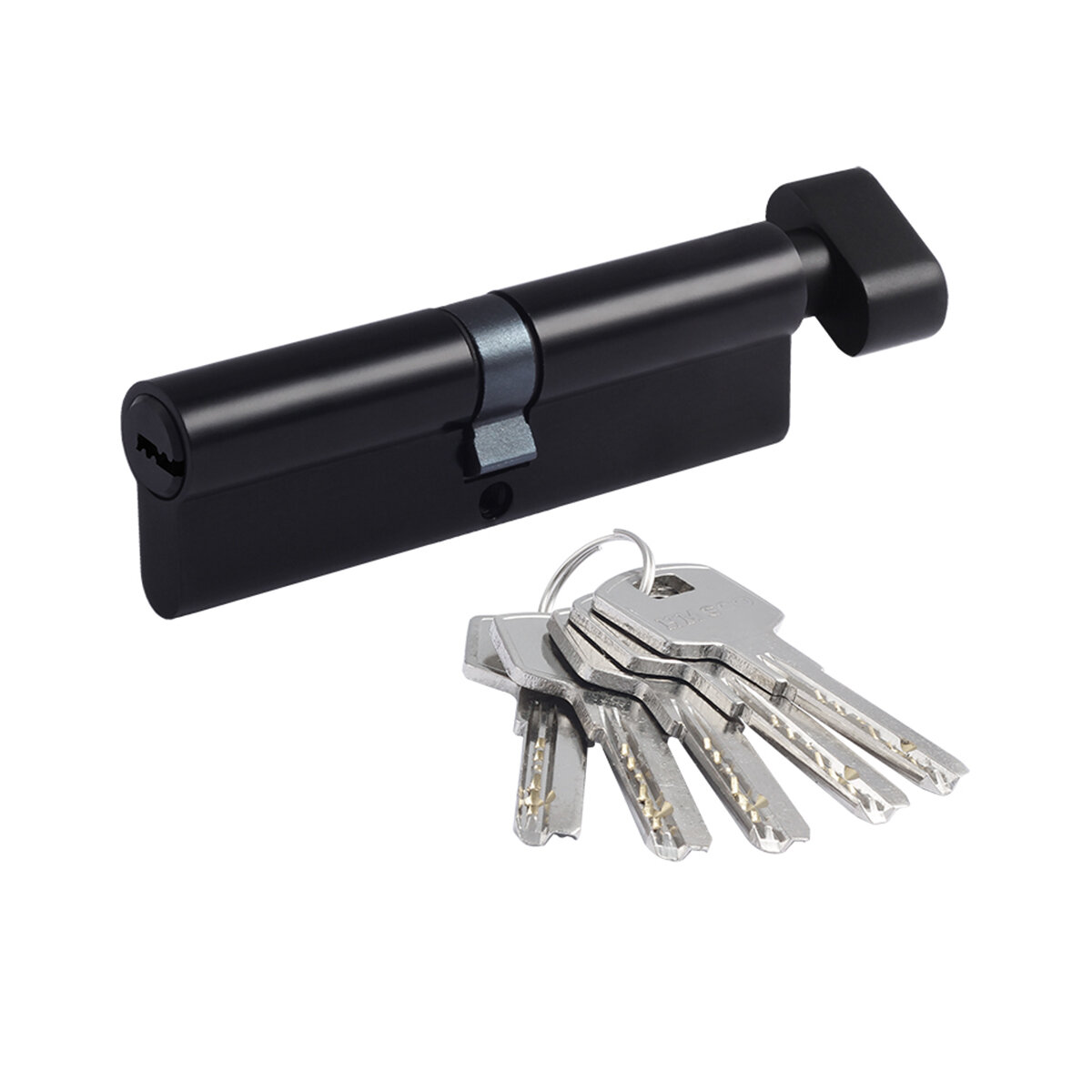 Цилиндровый механизм Нора-М STD Z ЛПВ-120 (60-60) ключ/вертушка черный