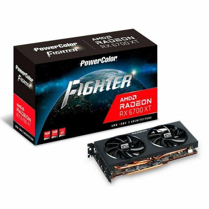 Видеокарта PowerColor Fighter Radeon RX 6700 XT 12GB (AXRX 6700 XT 12GBD6-3DH)