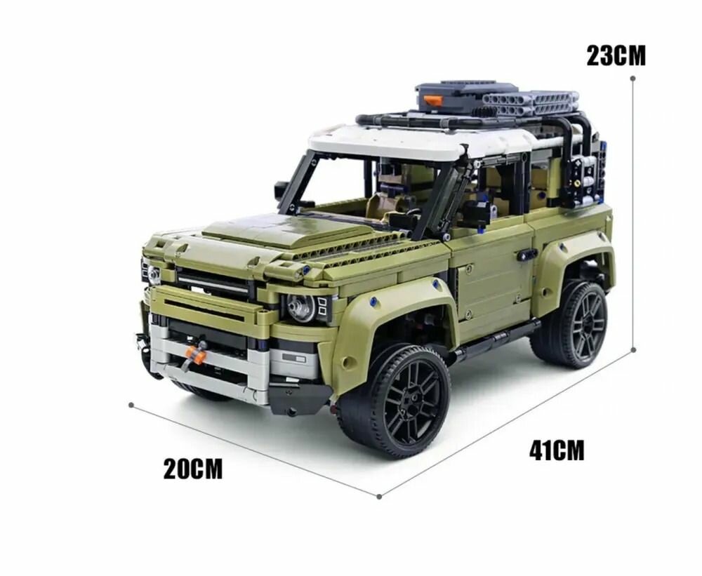 Конструктор Техника 'Land Rover' 2573 детали / Детский конструктор / Конструктор машина / Конструктор креатор / Конструктор Technic