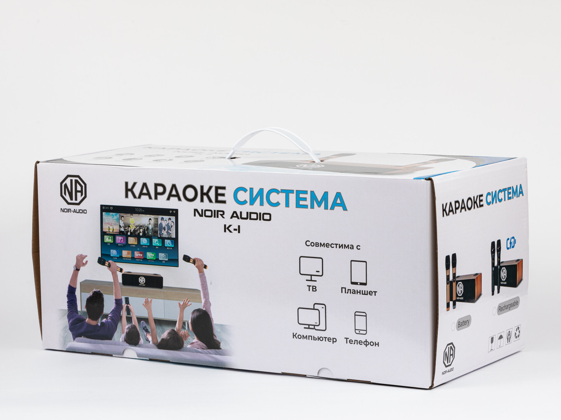 Караоке система NOIR-audio K-1 с двумя беспроводными микрофонами — фото 19