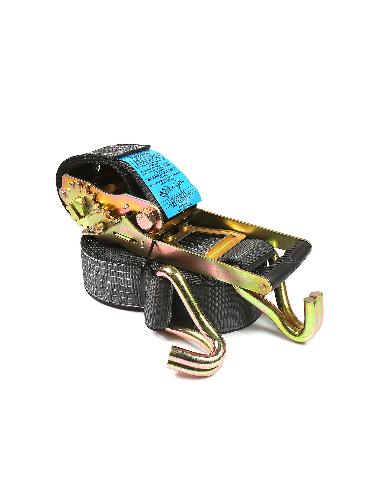 Ремень крепления груза 12 м (10- 20 тн.) 12м х 75 мм усил.(6693)