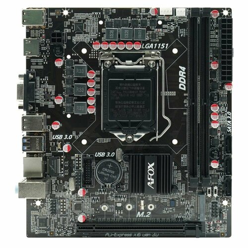 Материнская плата AFOX motherboard intel B250 INTEL Socket 1151 Micro-ATX 732200₽