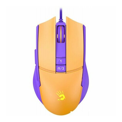 Игровая мышь A4Tech Bloody L65 Max желтыйфиолетовый 3563₽